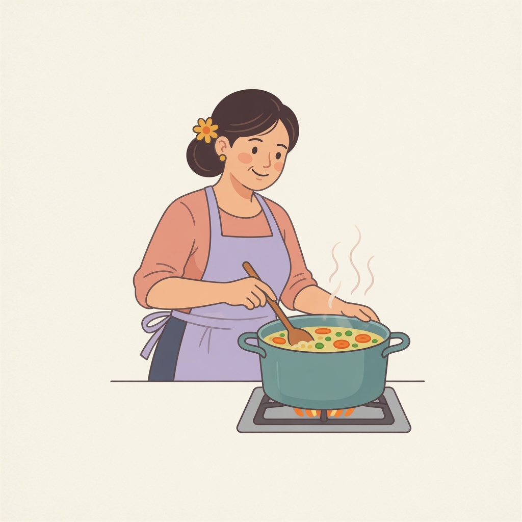 mother (one's own)